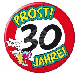 Geburtstags - Bierdeckel "Prost 30" 