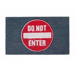 Fußmatte "Do not enter"