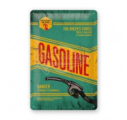 Blechschild "Best Garage - Gasoline" Nostalgic Art