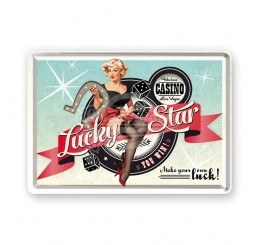 Blechpostkarte "Lucky Star" - Nostalgic Art