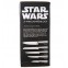 "Star Wars“ Messerblock X-Wing mg-12806-01 <p> Kunststoff Gehäuse mit Chromeffektlackierung <br /> 5 hochwertige  Edelstahlmesser<br /> Farbe: schwarz, chrom <br /> Größe: 36,5 x 26,5 x 16,4cm </p>
<p> offizieller Star Wars Messerblock</p>
 im scheissladen-00